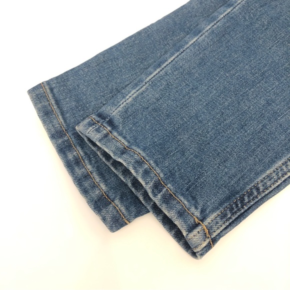 Everlane The Mid-Rise Skinny Jeans Women's Size 24 Medium Blue Stretch Denim - Picture 11 of 16